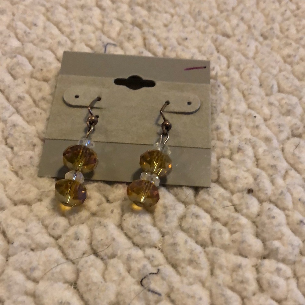 The perfect sparkle dangling earrings